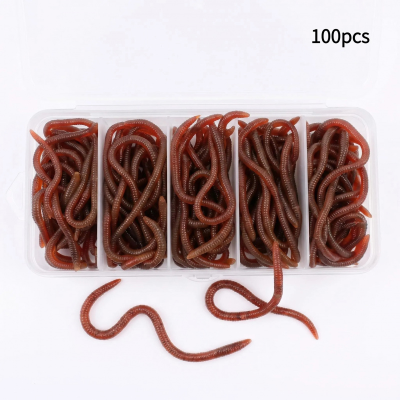 100 Iscas Artificiais Macias d - Aglaonema Red avaliação e preço